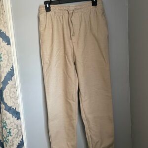 Zara Men's Beige Joggers